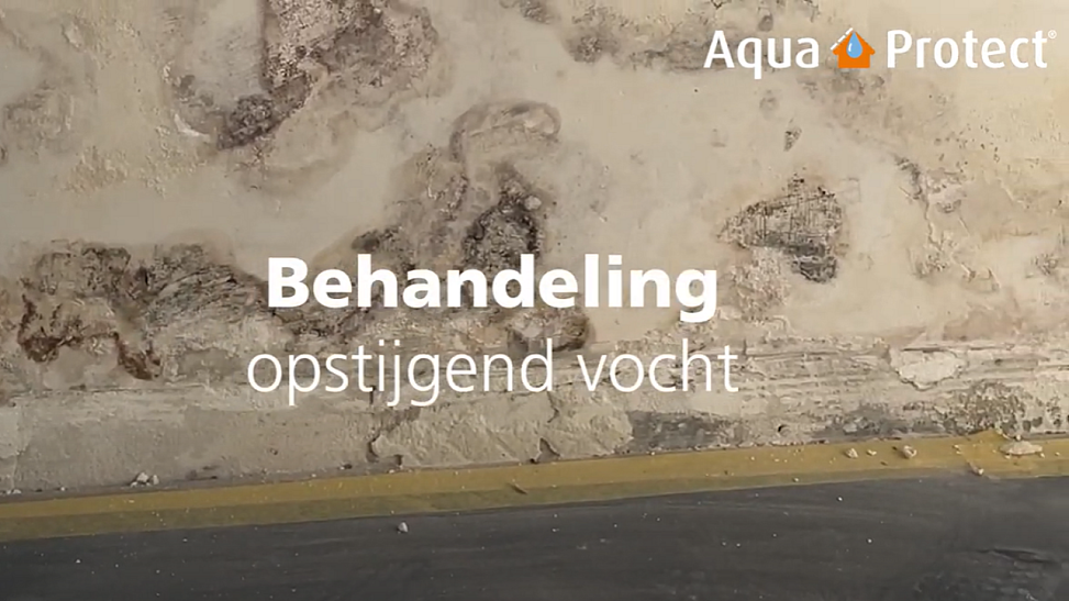 Aqua Protect - vochtige binnenmuur behandelen - onze werkwijze